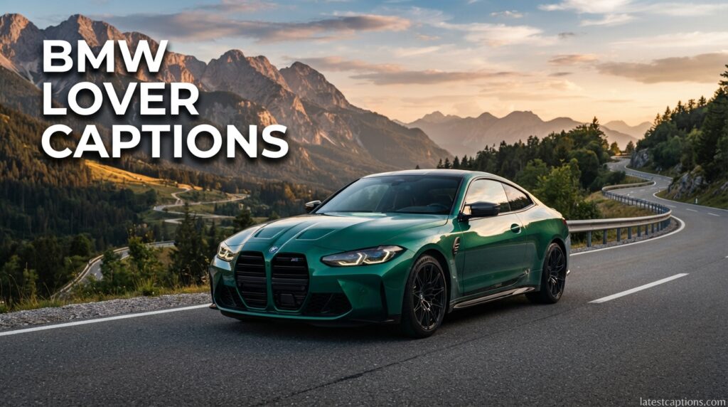 BMW Lover Captions