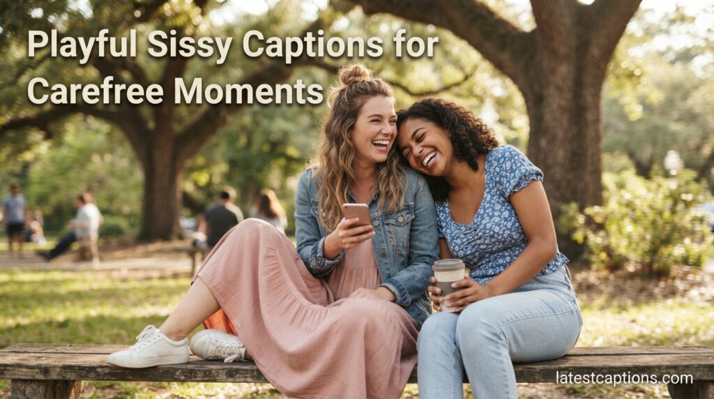Playful Sissy Captions for Carefree Moments
