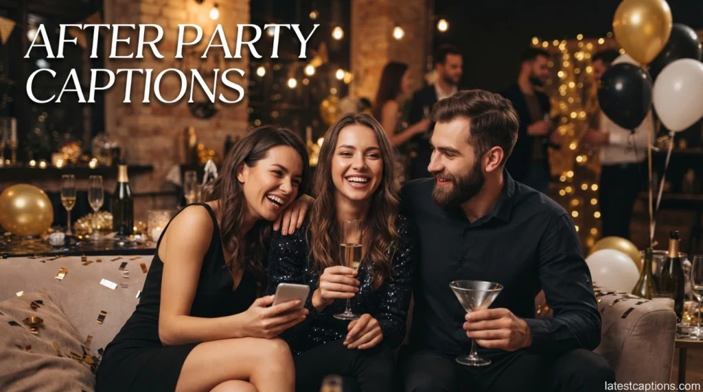 After Party Captions