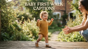 Baby First Walk Captions
