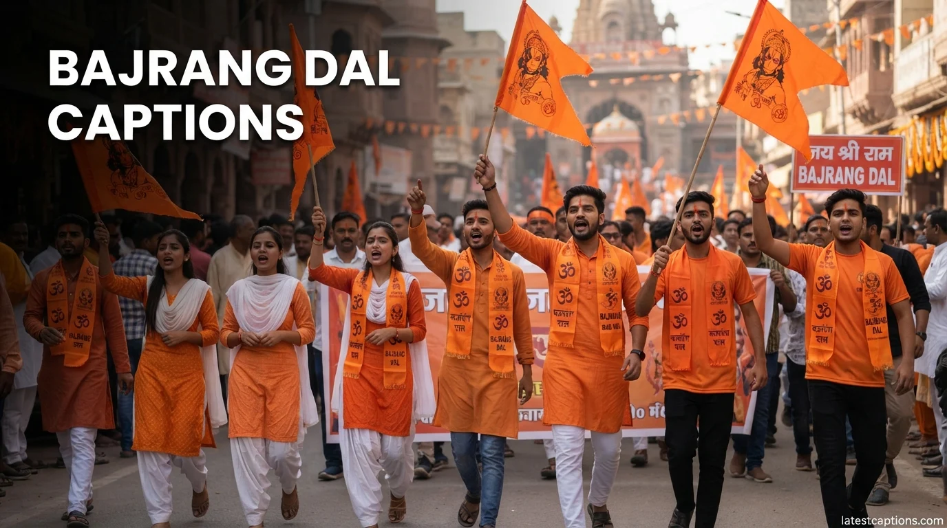 Bajrang Dal Captions