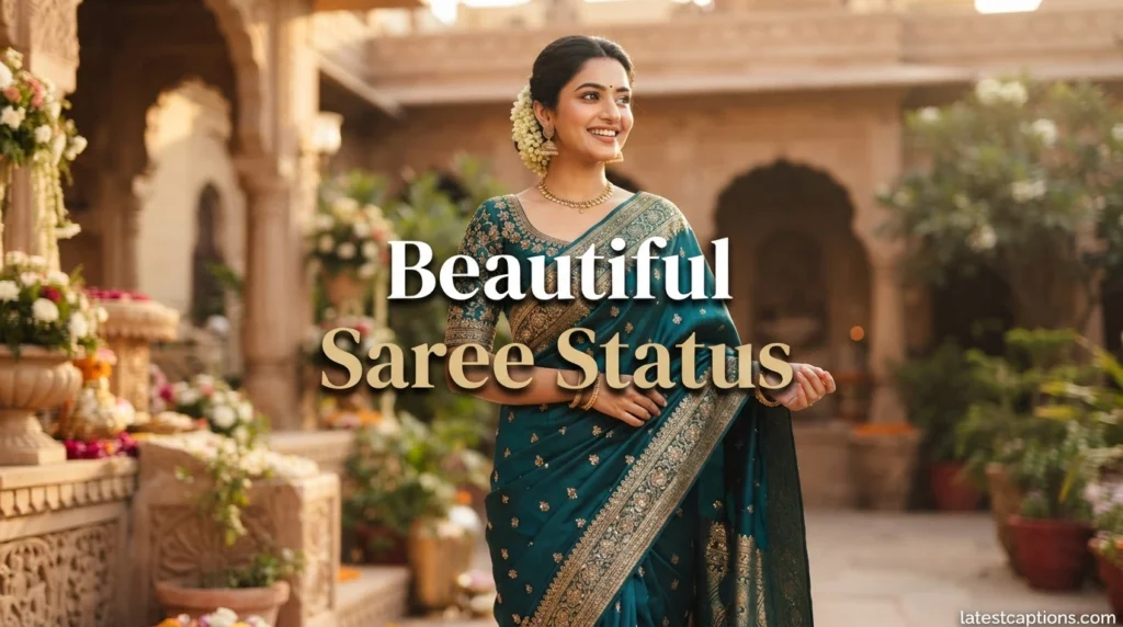 Beautiful Saree Status