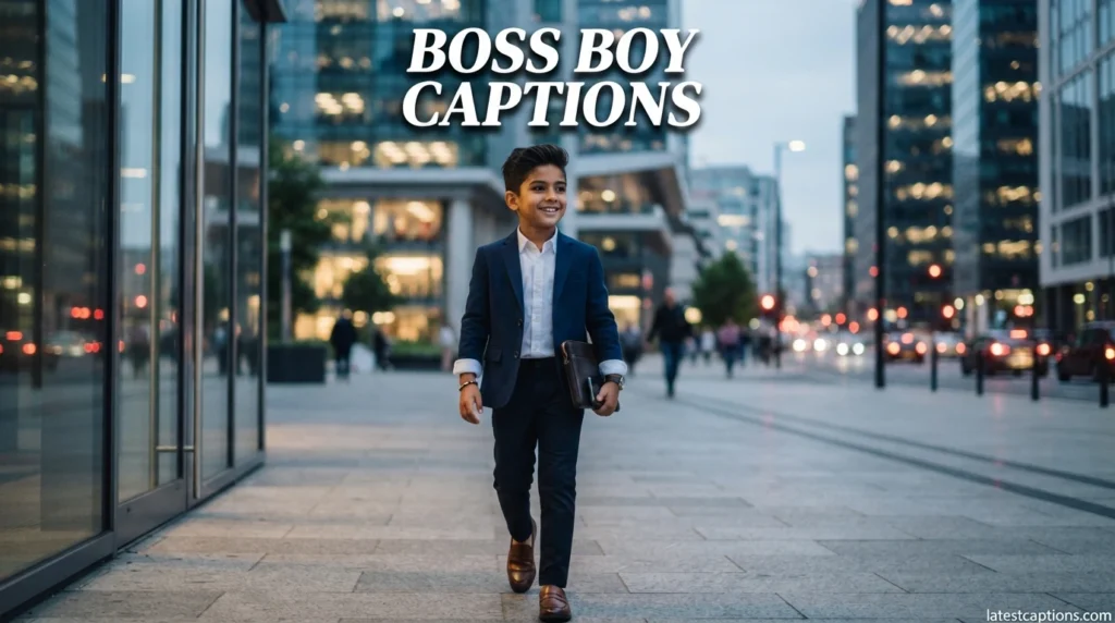 Boss Boy Captions