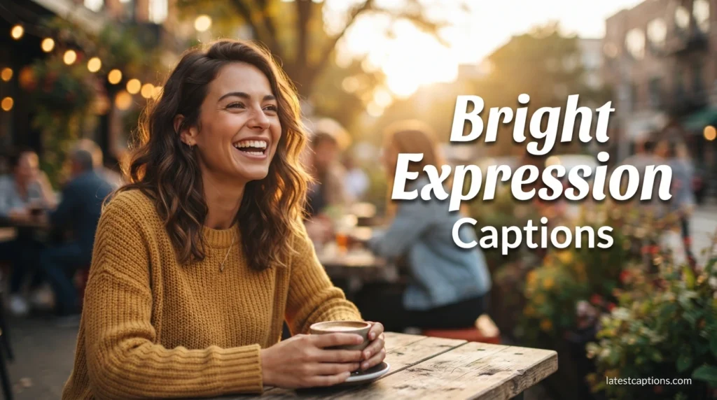 Bright Expression Captions