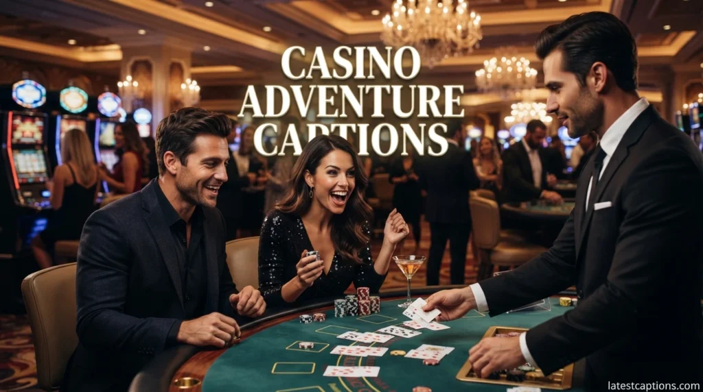 Casino Adventure Captions