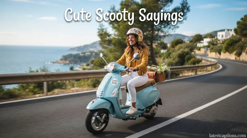 Cute Scooty Sayings