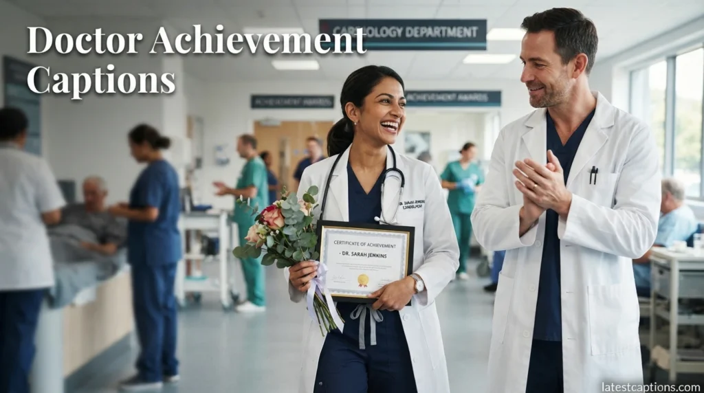 Doctor Achievement Captions