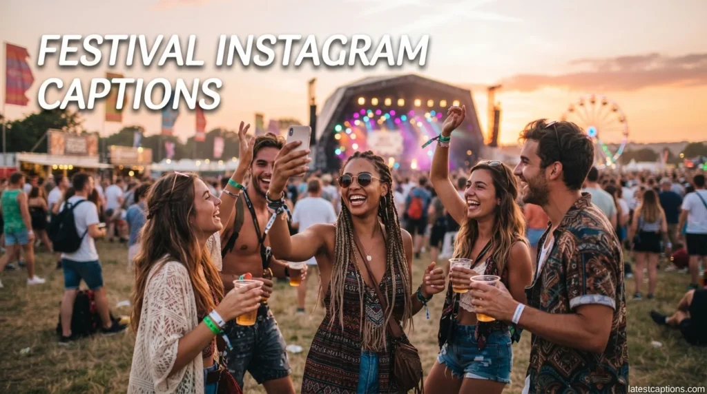 Festival Instagram Captions