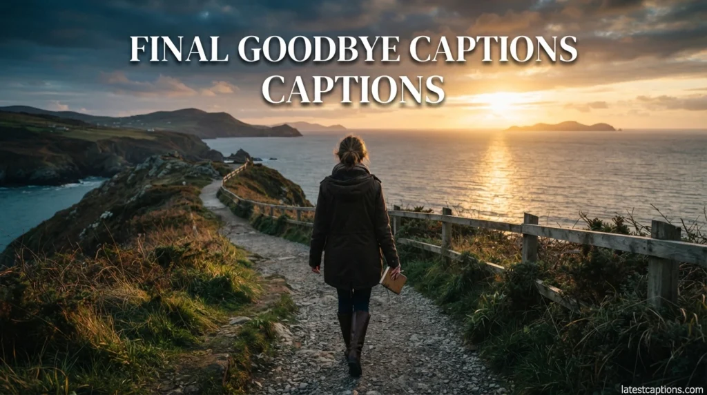 Final Goodbye Captions