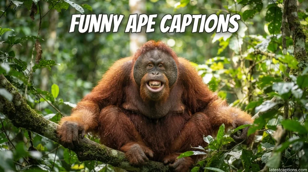 Funny Ape Captions