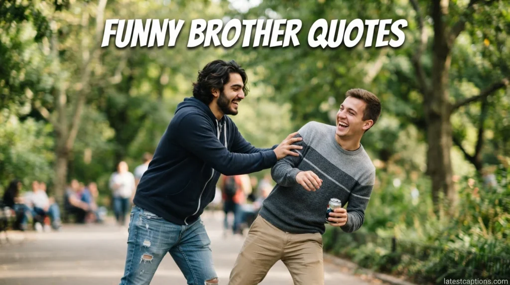 Funny Brother Quotes