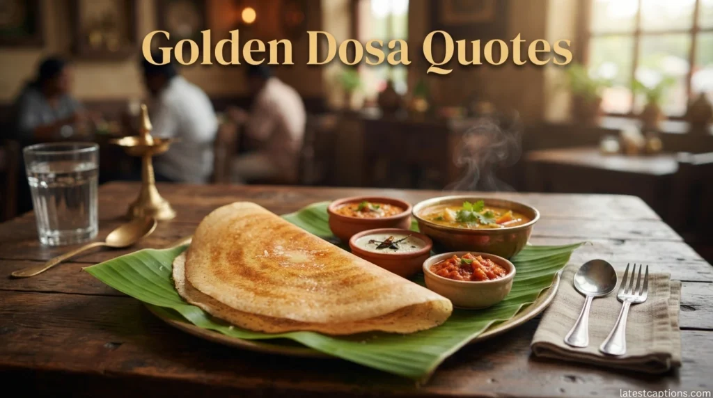Golden Dosa Quotes