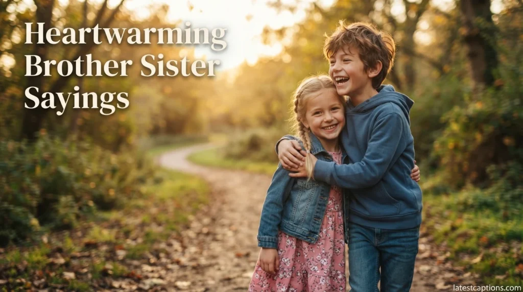 Heartwarming Brother Sister Sayings