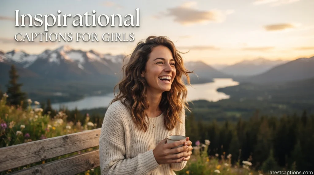 Inspirational Captions for Girls
