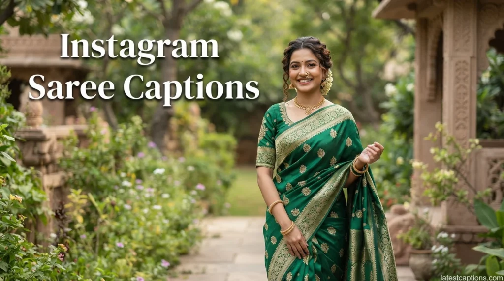 Instagram Saree Captions