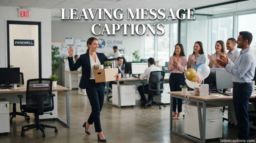 Leaving Message Captions