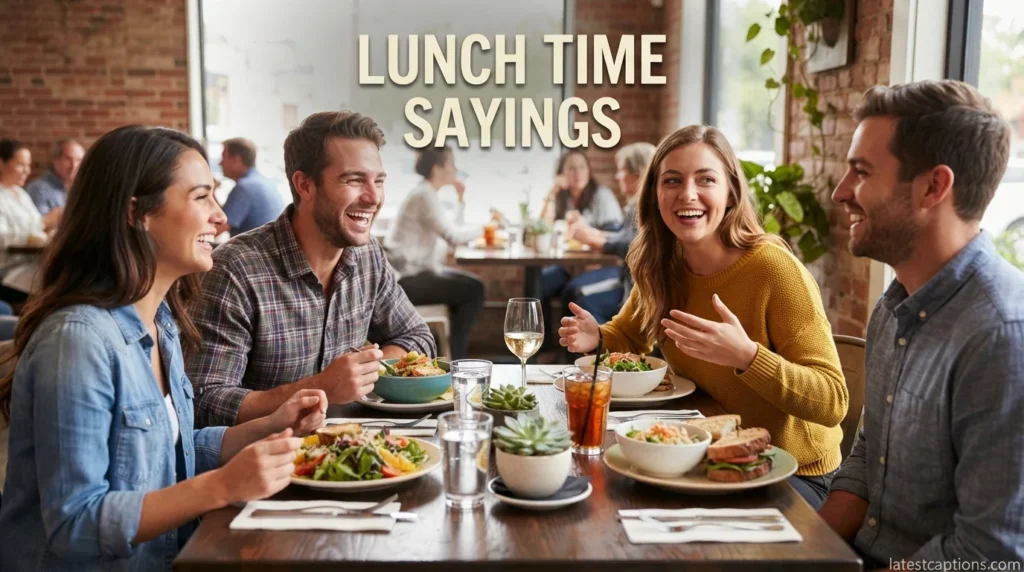 Lunch Time Sayings