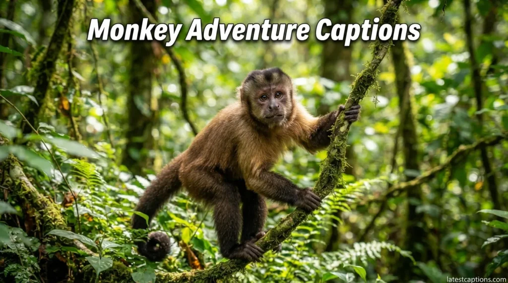 Monkey Adventure Captions