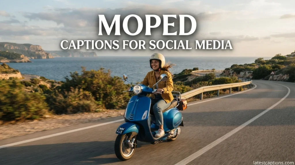 Moped Captions for Social Media