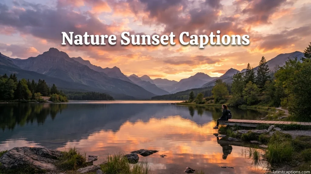 Nature Sunset Captions