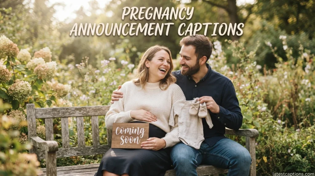 Pregnancy Announcement Captions