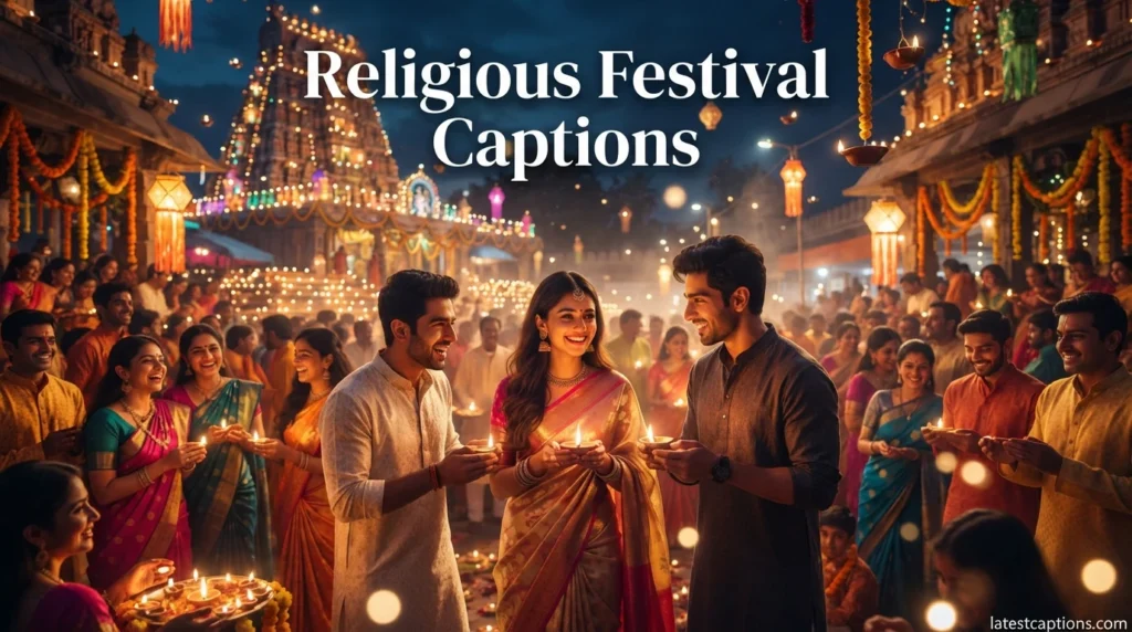 Religious Festival Captions