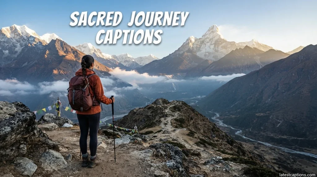 Sacred Journey Captions
