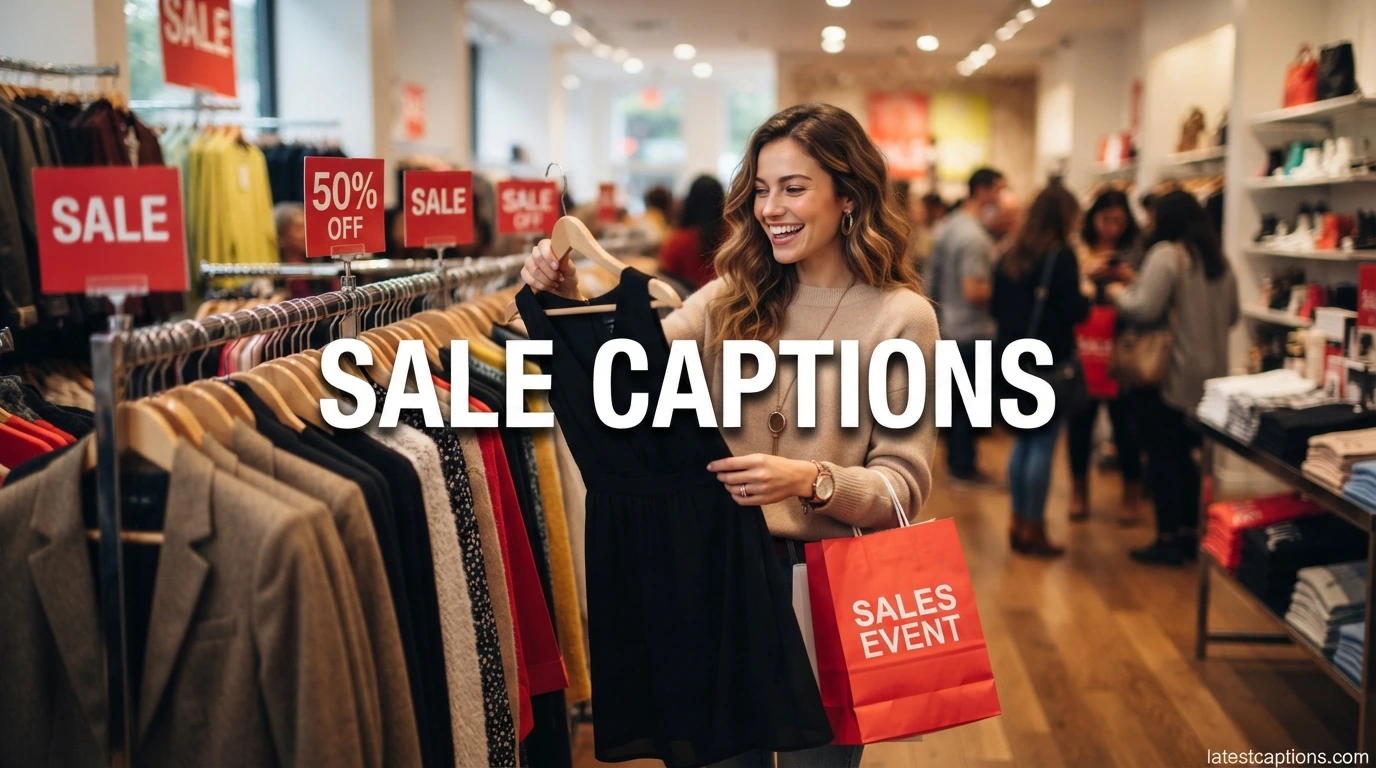 Sale Captions