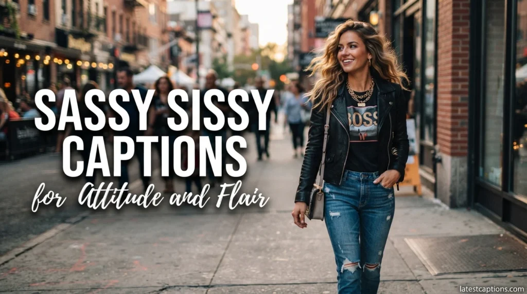Sassy Sissy Captions for Attitude and Flair