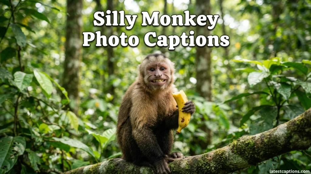 Silly Monkey Photo Captions