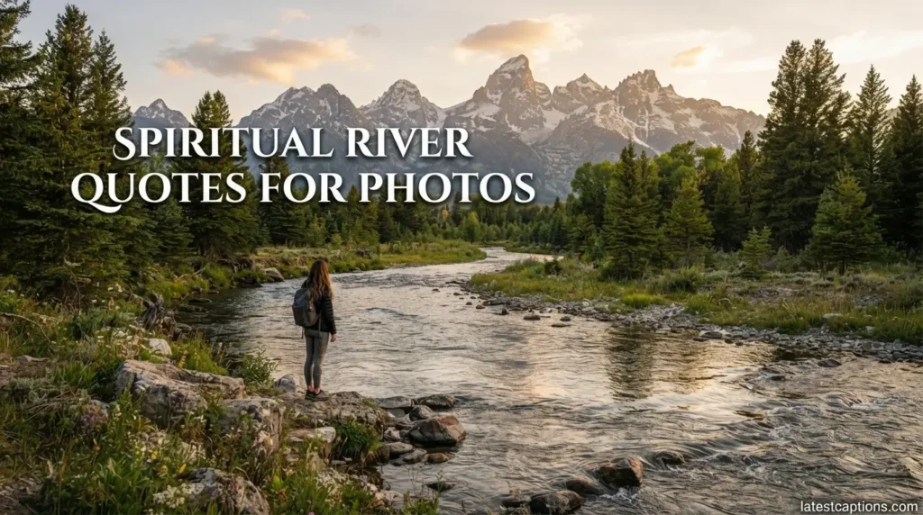 Spiritual River Quotes for Photos