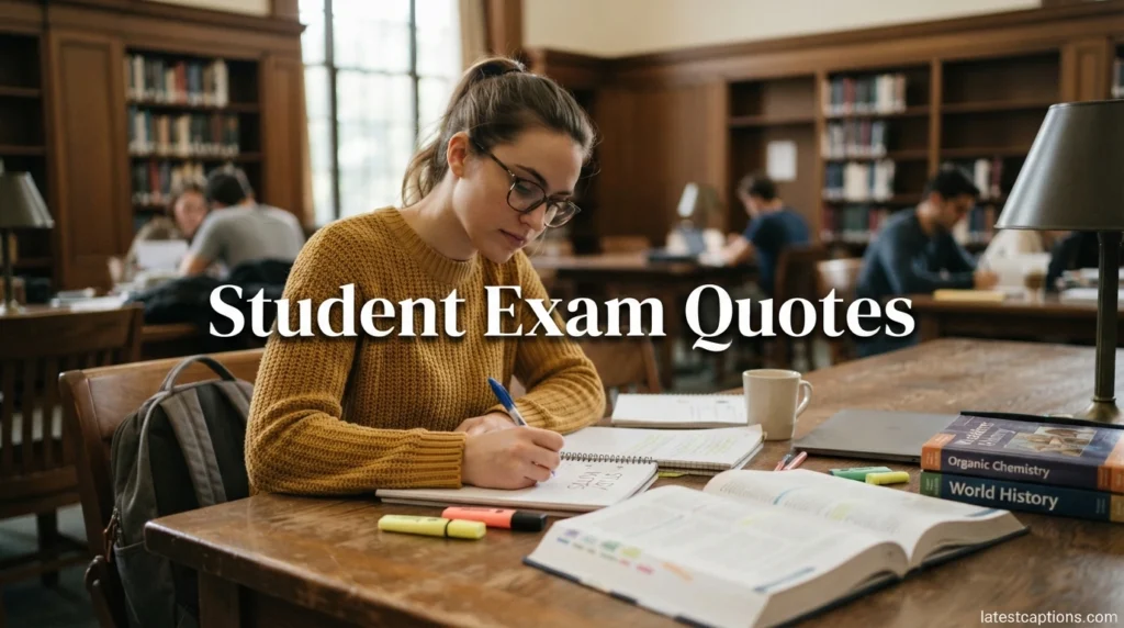 Student Exam Quotes