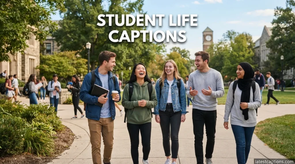 Student Life Captions