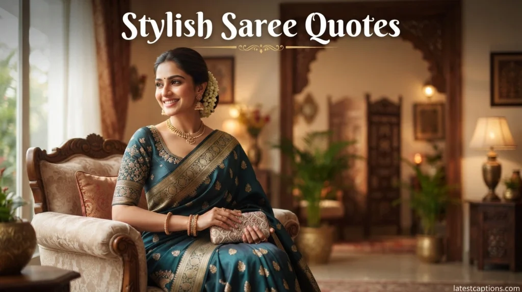 Stylish Saree Quotes