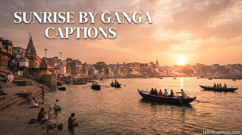 Sunrise by Ganga Captions