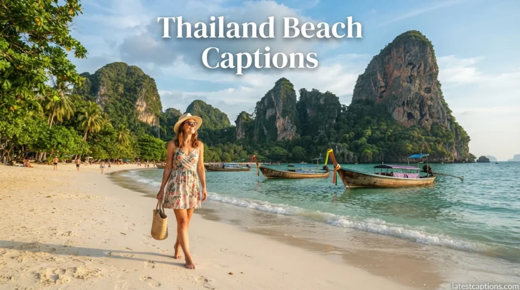 Thailand Beach Captions