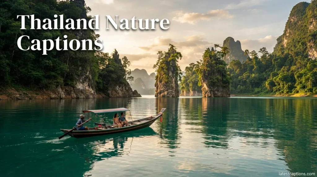 Thailand Nature Captions