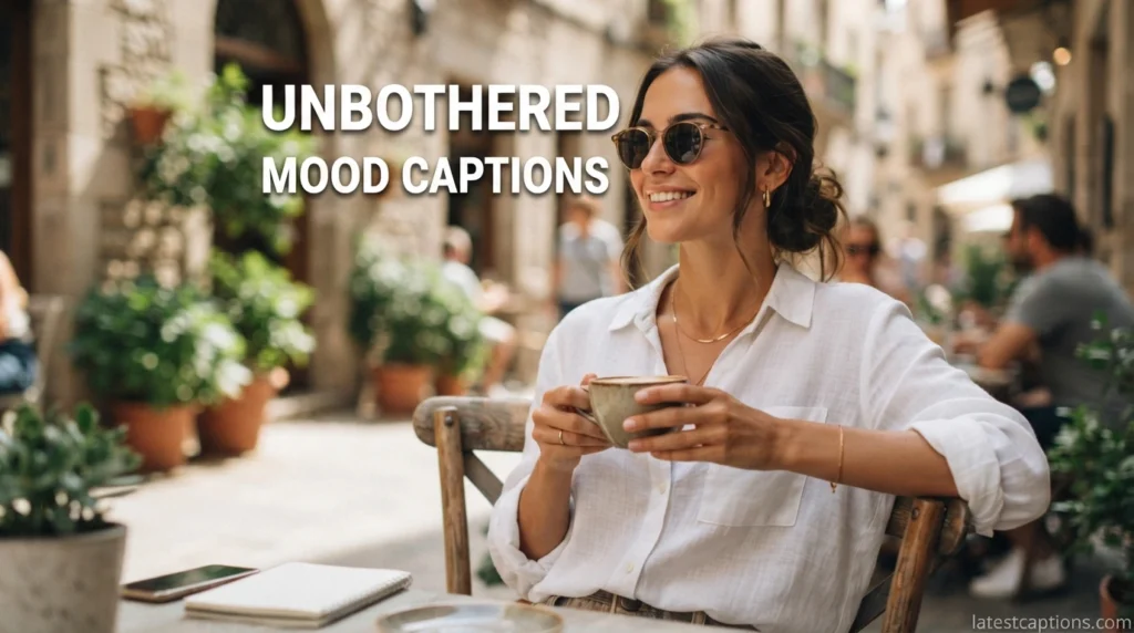 Unbothered Mood Captions