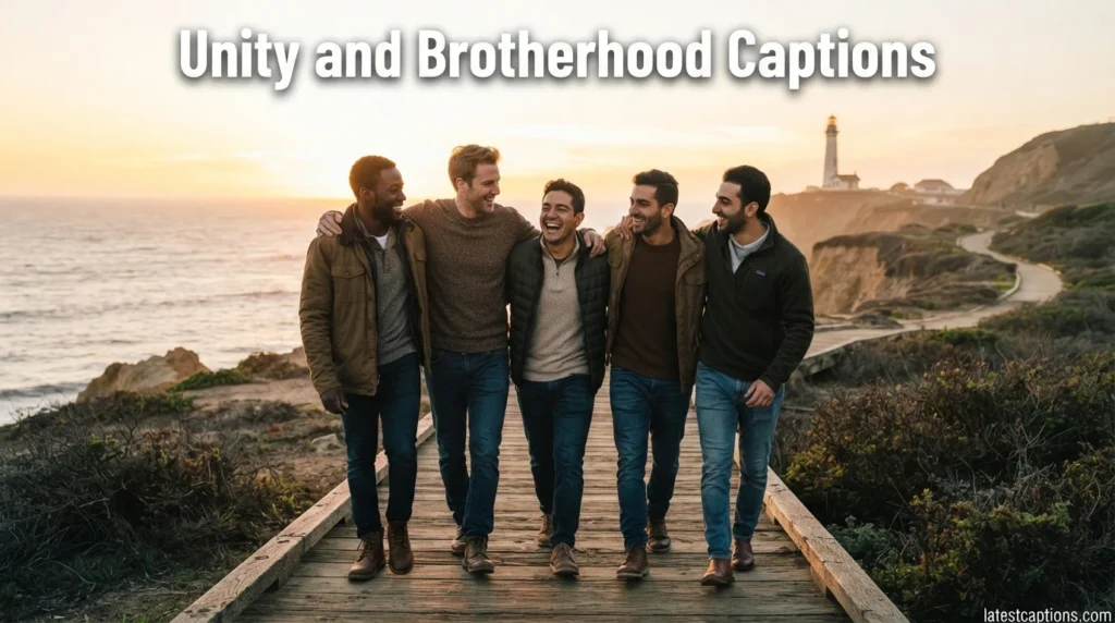 Unity and Brotherhood Captions