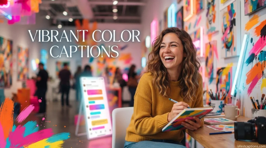 Vibrant Color Captions