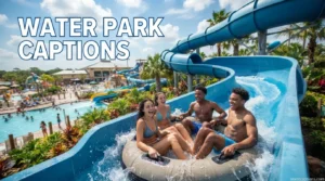 Water Park Captions