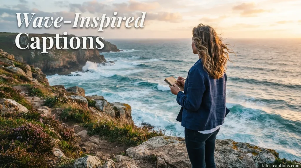 Wave-Inspired Captions