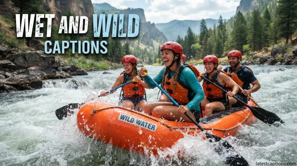 Wet and Wild Captions
